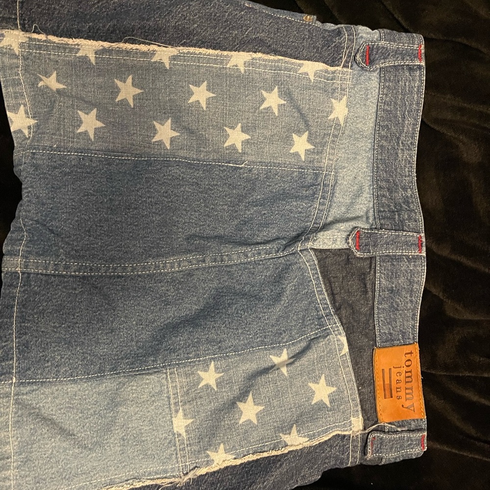 Jean Tommy skirt size 9 EUC